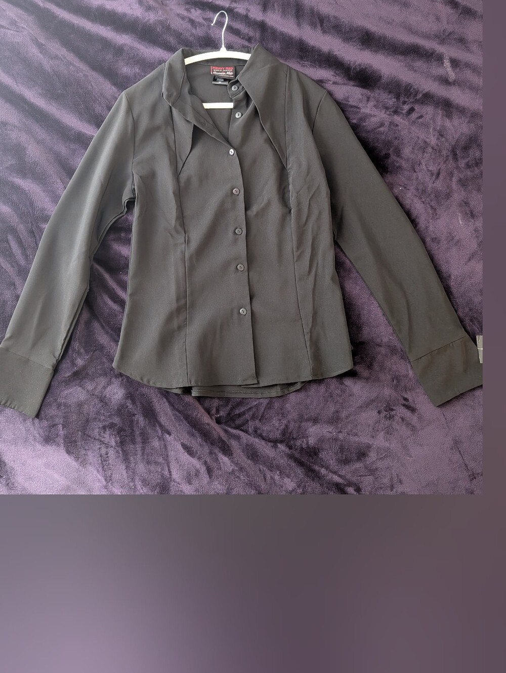 Heavy Red Fitted Women's Button-Down - NWT